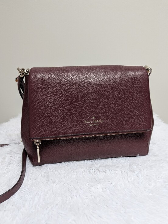 kate spade Handbags - Kate Spade Leila Medium Flap Shoulder Bag – Genuine Leather